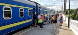 Ukrainischer Nachtzug, Essen gibt's am Bahnsteig