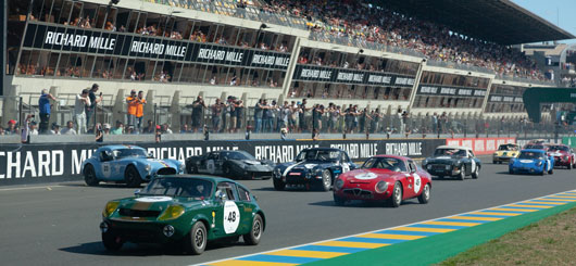 Start in Le Mans Classic